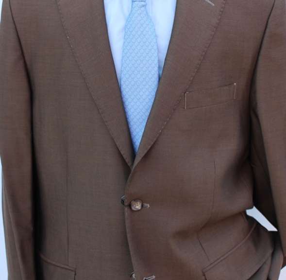 Stylish Comfort Fit Plait Suit, Made in Italy