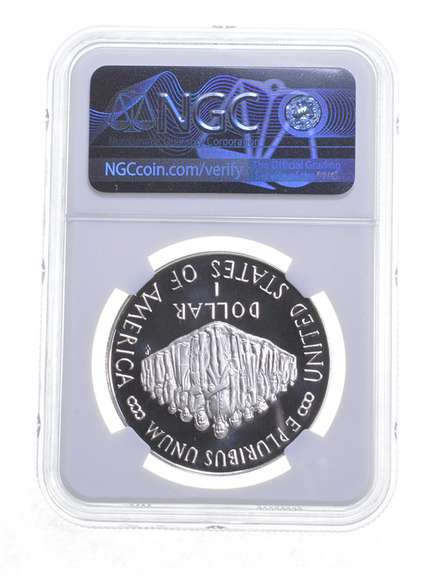 PF70UCAM 1987-S US Constitution Bicentennial Commem. Silver Dollar NGC