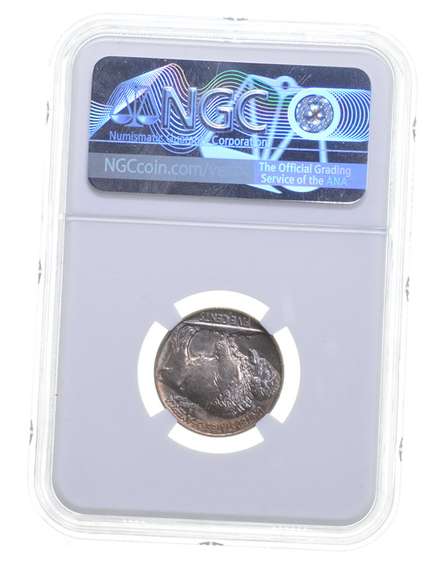 MS66 1938-D Indian Head Buffalo Nickel - Graded NGC TONED
