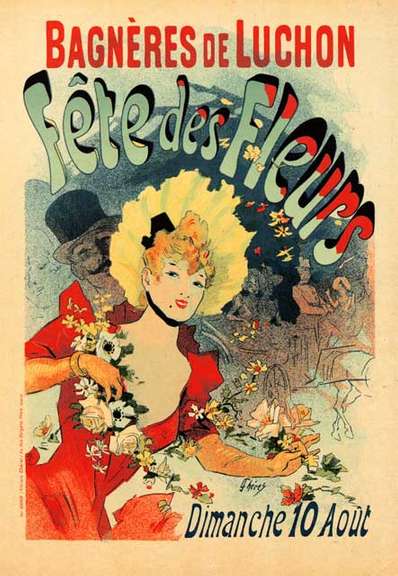 Jules Cheret Fete Des Fleurs