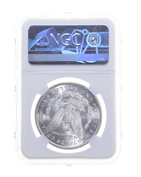 MS64 1880-S Morgan Silver Dollar - CAC - Graded NGC