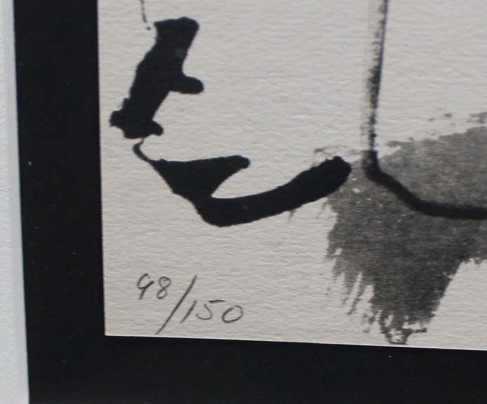 VERY RARE LIMITED EDITION PABLO PICASSO. BULLFIGHTER  (13.7.59 III) 1961  PICASSO UNTITLED (13.7.59 III)