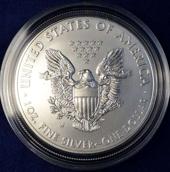 2021-W American Silver Eagle Burnished
