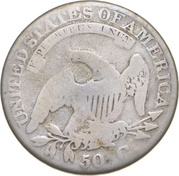 1825 Capped Bust Half Dollar - D.1/A
