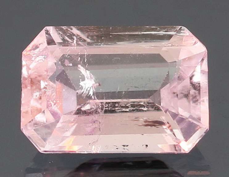 Real 1.32ct untreated platinum pink Morganite
