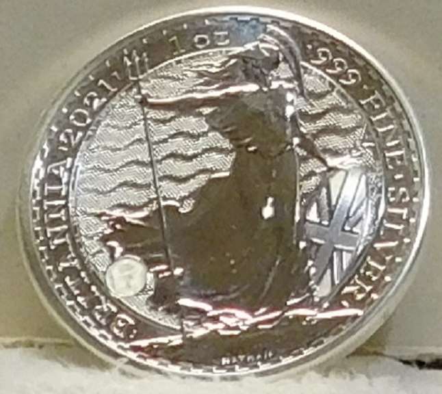 1 Oz Silver .999 Britannia Rev-PRF