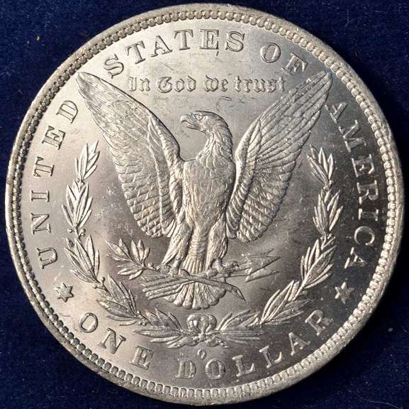 1883-O Morgan Silver Dollar, BU.