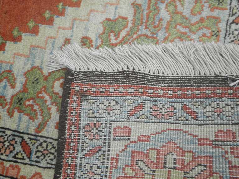 Authentic Persian Heriz 5.0x7.0