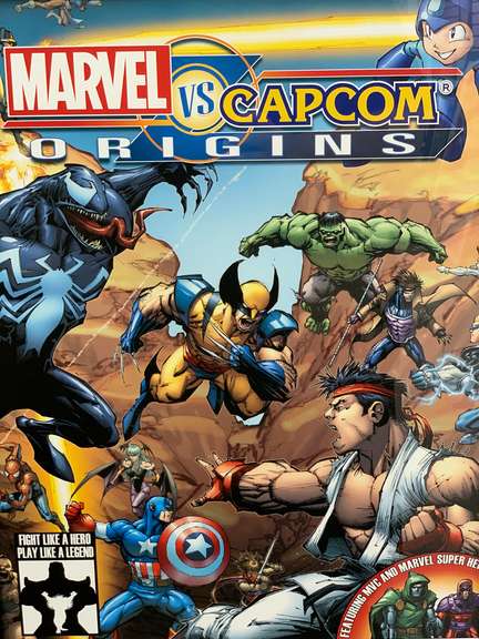 Marvel vs Capcom Framed poster