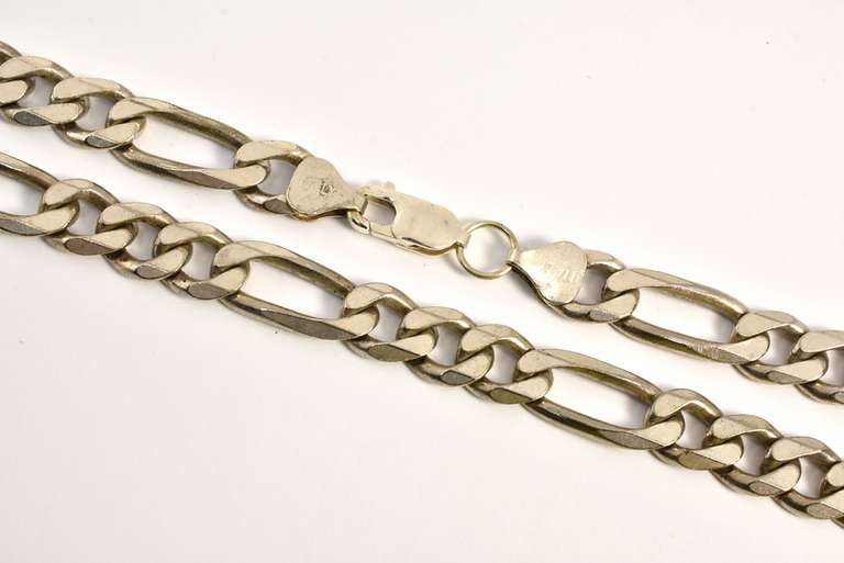 Heavy Long Figaro Necklace