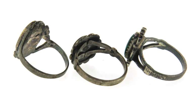 Vintage Sterling Silver Ring Lot