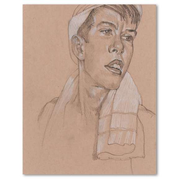 Young Boy (After Rockwell)