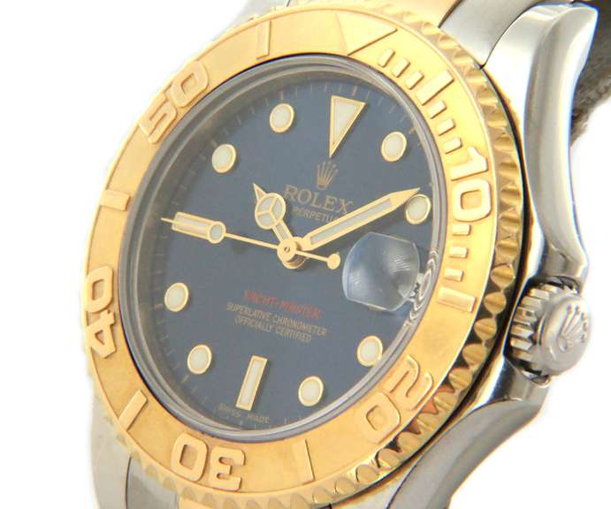 Rolex Yachtmaster Mid Size Two Tone 35mm Watch