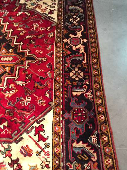 STUNNING PERSIAN HERIZ RUG 6x9