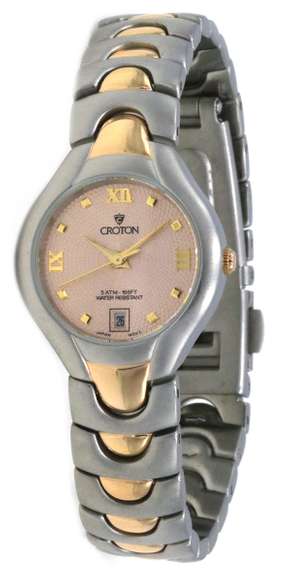 Coroton 2 Tone Quartz Watch