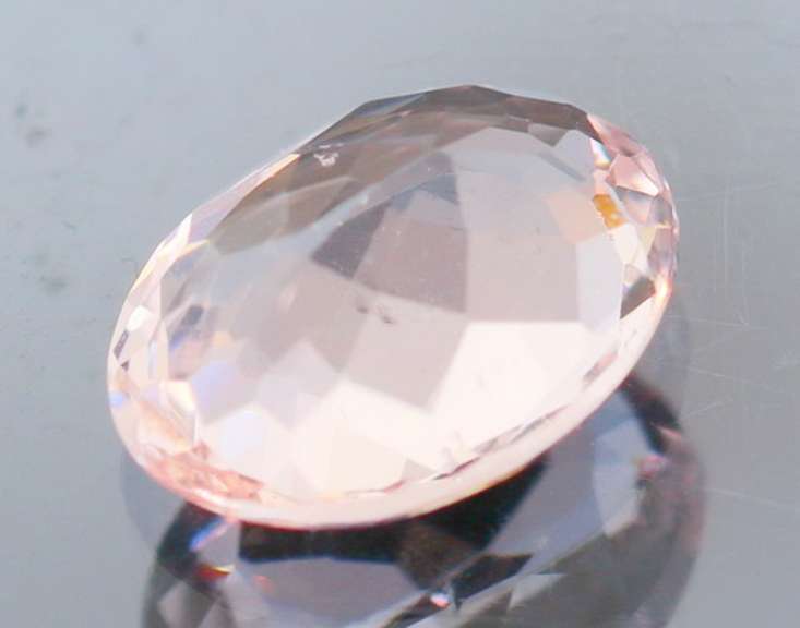 Simply gorgeous 1.17ct UNHEATED whisper pink Morganite