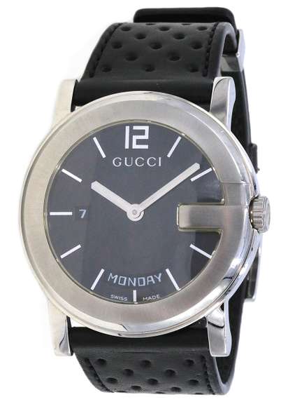 Gucci G Watch w Black Strap