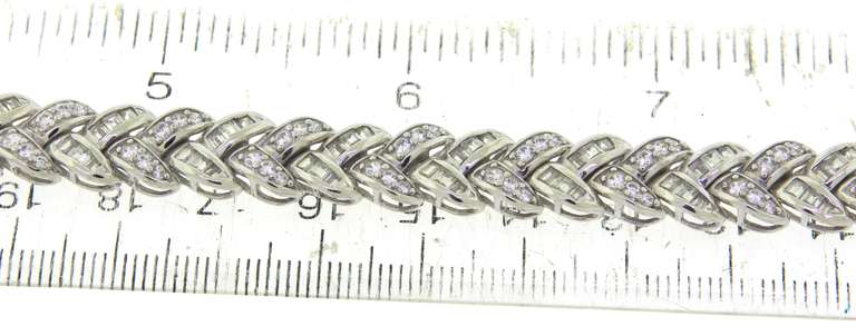 Sterling Silver Cubic Zirconia Bracelet