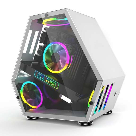 Computer Gaming Case M-ATX Special-Shaped Chassis