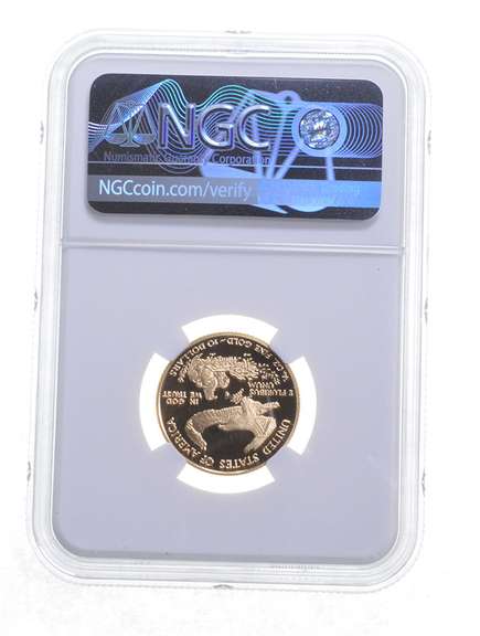 PF70 UCAM 2007-W $10 American Gold Eagle - Graded NGC