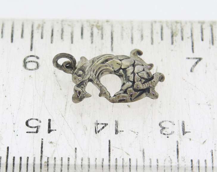 John Hardy Sterling Silver Dragon Charm