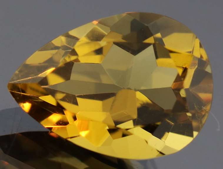Vibrant!  5.18ct Golden orange unheated Citrine