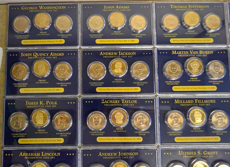 U.S. Presidential Coins Collection