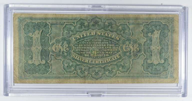1886 $1 Washington, D.C. Silver Certificate - Large Note