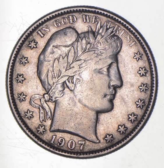 1907-O Barber Half Dollar