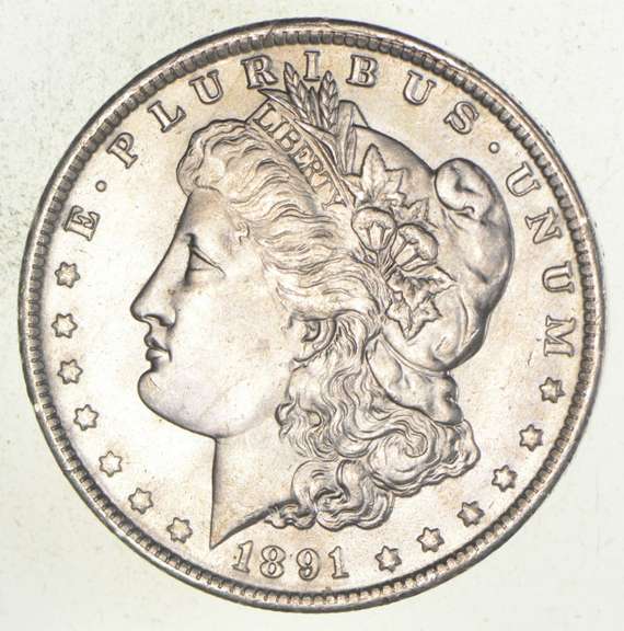 1891-O Morgan Silver Dollar
