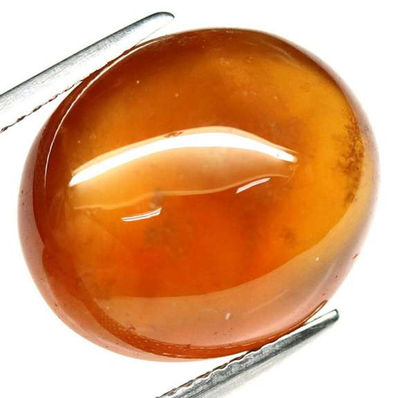 Huge 21.35ct maple red Hessonite Garnet