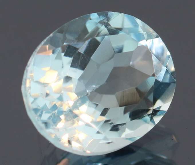 High fire! 5.12ct sky blue Topaz