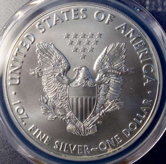 2016 American Silver Eagle PCGS MS70 30th Anniversary