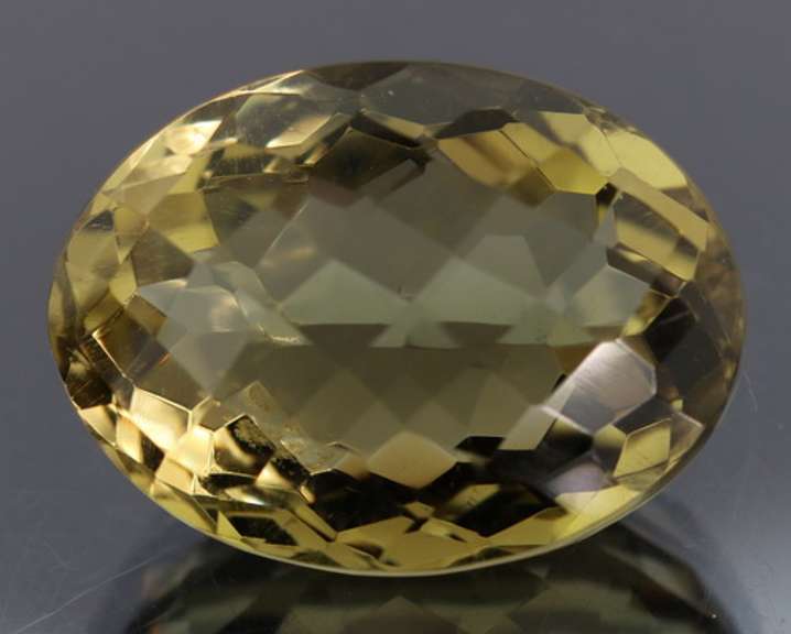 Brilliant! 36.89ct top burnished gold unheated Citrine