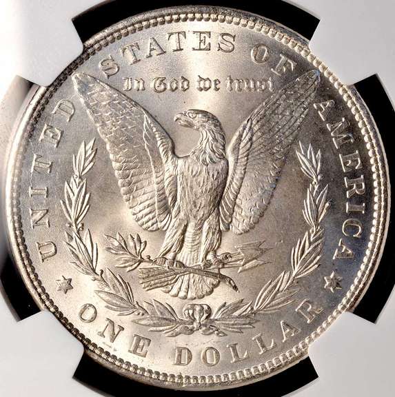 1898 Morgan Silver Dollar NGC MS65.