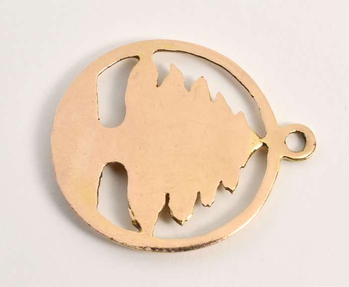 18k Lebanon Cedar Tree Charm