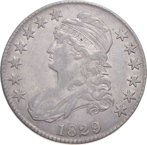 1829 Capped Bust Half Dollar - O-111