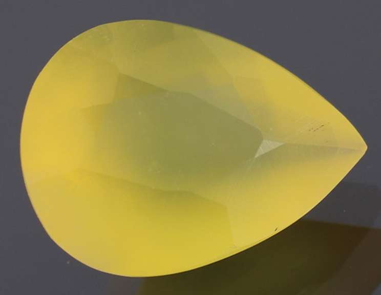 Captivating 4.73ct pear cut golden Fire Opal