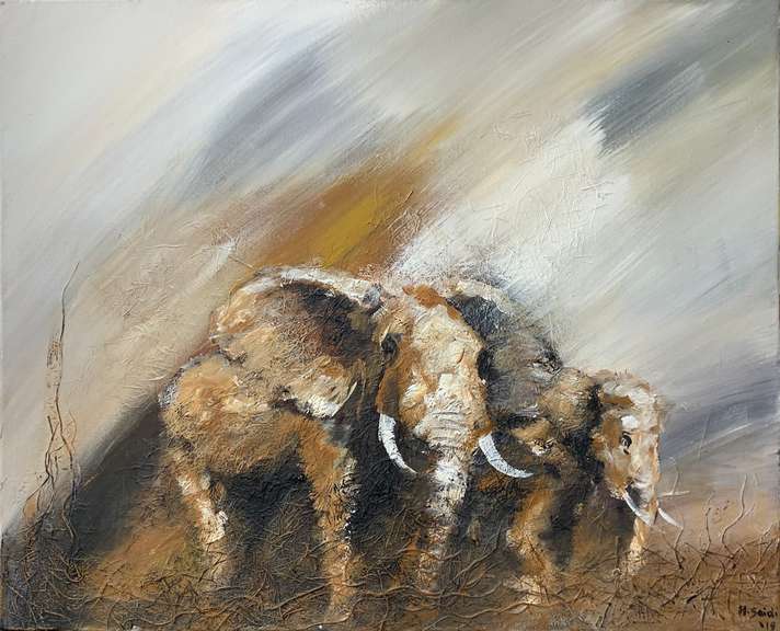 Hussein Saidi Original Artwork