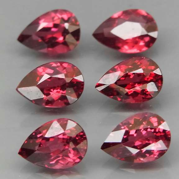 Natural 5.14ct violet Rhodolite Garnet set