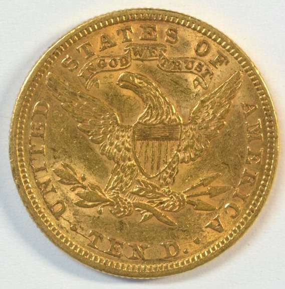 Fully struck and brilliant 1898 US $10 Liberty Gold Piece