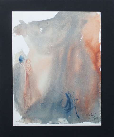 COLLECTABLE LIMITED EDITION SALVADOR DALI BEHOLD THE VIRGIN SHALL CONCIEVE  DALI BEHOLD THE VIRGIN SHALL CONCIEVE