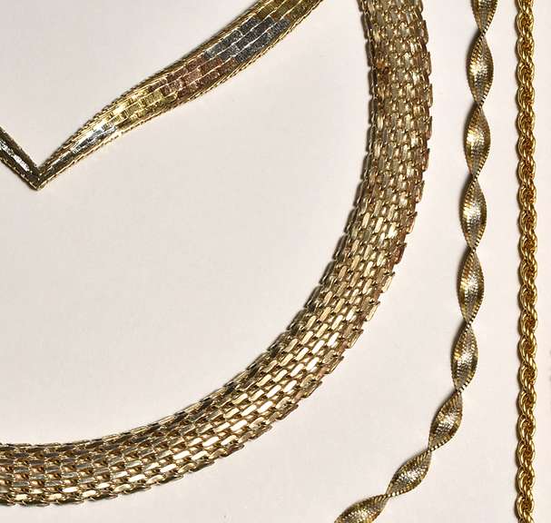 Diverse Group of 6 Sterling Necklaces