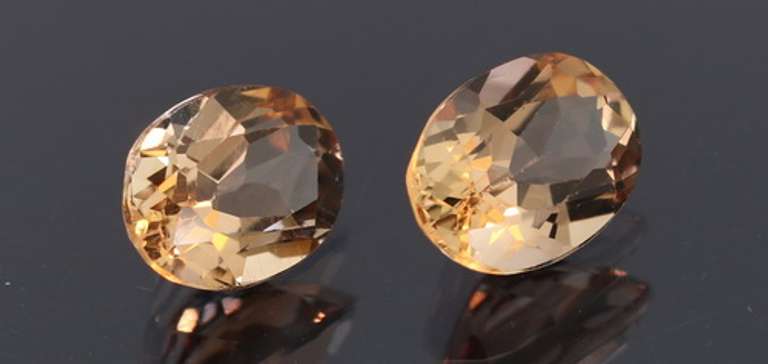 High fire! Full body flashing 3.04ct Topaz set