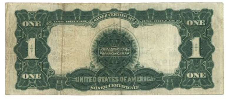 Nice 1899 Series Large Size $1 Black Eagle Silver Cert