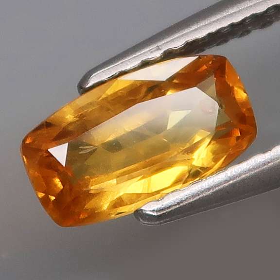 Rich canary yellow 1.04ct Sapphire