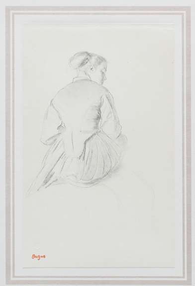 EDGAR DEGAS (AFTER) ETUDE 1922  DEGAS (AFTER) ETUDE