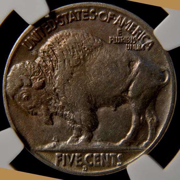 1913-D Buffalo Nickel Type 2 NGC AU53