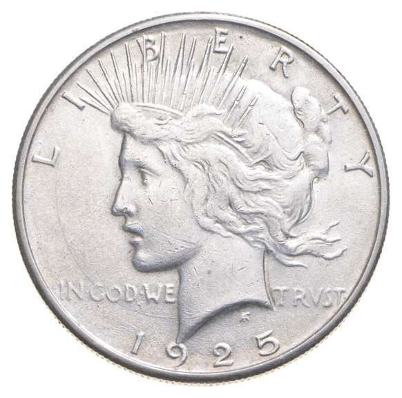 1925-S Peace Silver Dollar