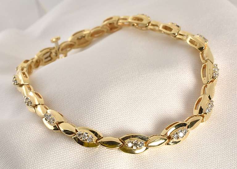 Stylish Diamond Bracelet